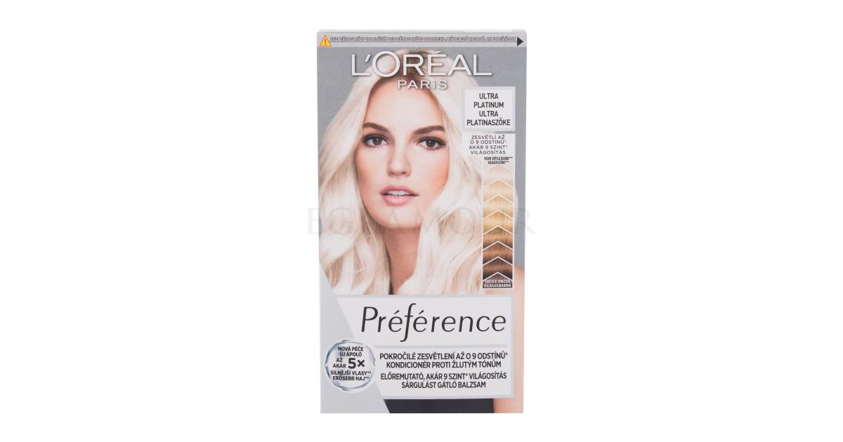 L Oréal Paris Préférence Le Blonding Farba do włosów dla kobiet 60 ml