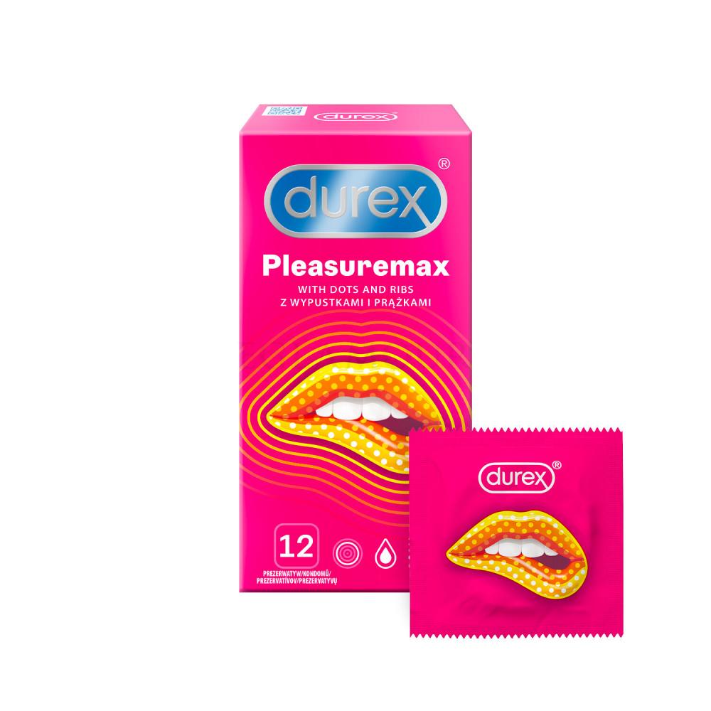 Durex Pleasuremax Prezerwatywy dla mężczyzn Zestaw Perfumeria