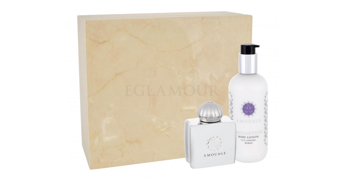 Amouage Reflection Woman Zestaw Edp 100 ml Mleczko do cia a 300