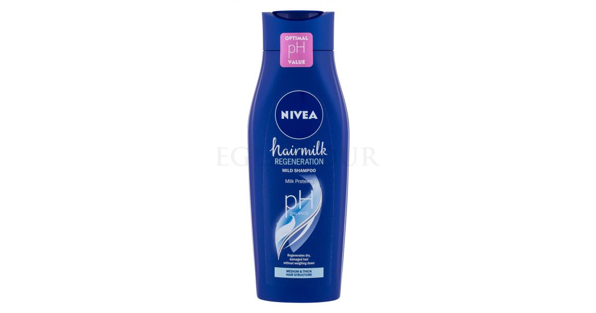 Nivea Hairmilk Regeneration Mild Szampon Do Włosów Dla Kobiet 400 Ml Perfumeria Internetowa E 5733