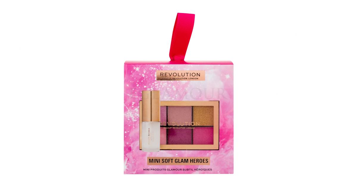 Makeup Revolution London Mini Soft Glam Heroes T Set Zestaw Paletka Cieni Do Powiek Mini 6383