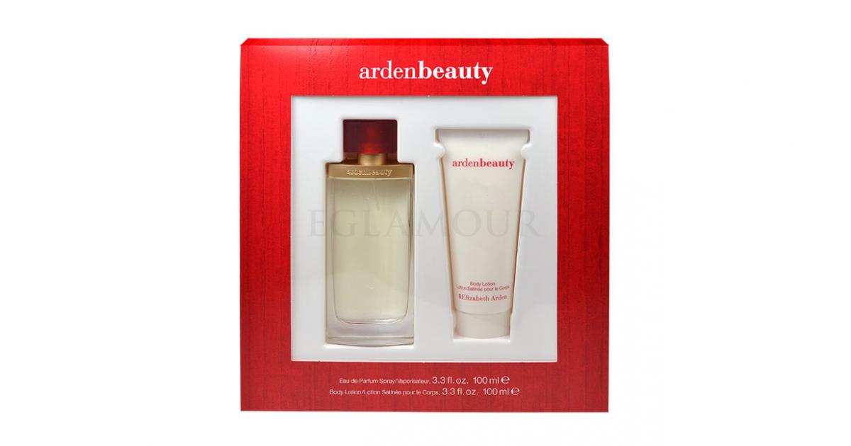 Elizabeth Arden Beauty Zestaw 100ml Edp 100ml Balsam Uszkodzone