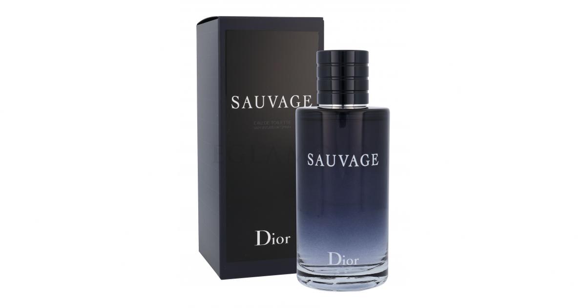 Christian Dior Sauvage Woda toaletowa dla m czyzn 200 ml Perfumeria internetowa E Glamour.pl