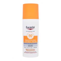 Eucerin Sun Protection Photoaging Control Tinted Gel-Cream Preparaty do opalania twarzy dla kobiet