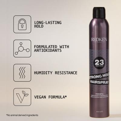 Redken Forceful 23 Lakier do włosów dla kobiet 400 ml