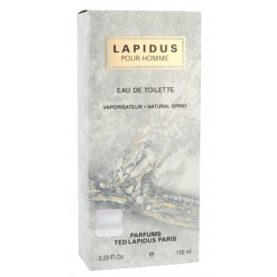 Ted Lapidus Lapidus Pour Homme Woda toaletowa dla mężczyzn 100 ml Uszkodzone pudełko