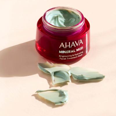 AHAVA Mineral Mud Brightening &amp; Hydrating Maseczka do twarzy dla kobiet 50 ml