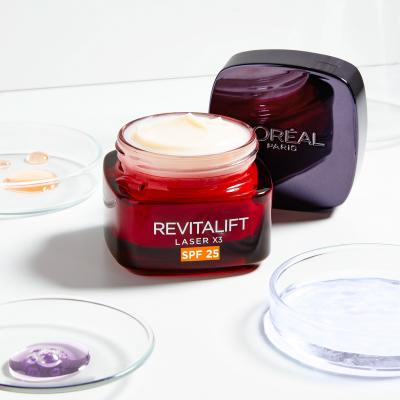 L&#039;Oréal Paris Revitalift Laser X3 SPF25 Krem do twarzy na dzień dla kobiet 50 ml