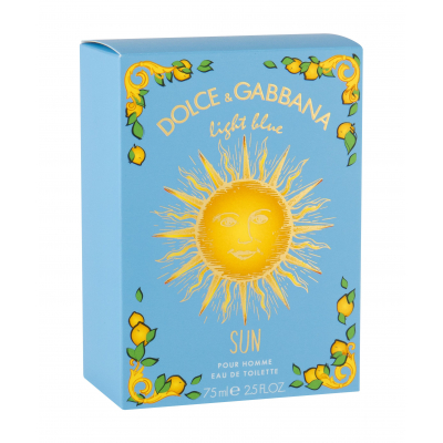 Dolce&amp;Gabbana Light Blue Sun Pour Homme Woda toaletowa dla mężczyzn 75 ml