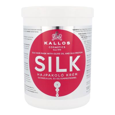 Kallos Cosmetics Silk Maska do włosów dla kobiet 1000 ml