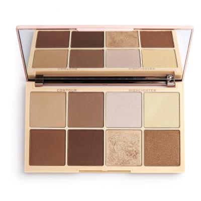 Makeup Revolution London Roxxsaurus Highlight &amp; Contour Paletka do konturowania dla kobiet 20 g