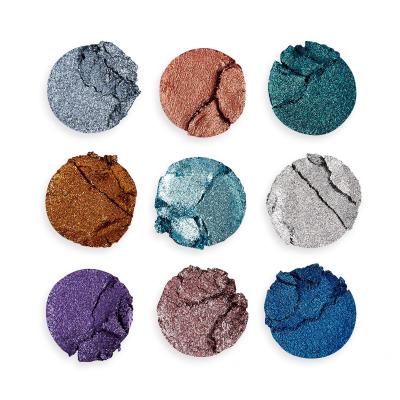 Makeup Revolution London Pressed Glitter Cienie do powiek dla kobiet 13,5 g Odcień Illusion