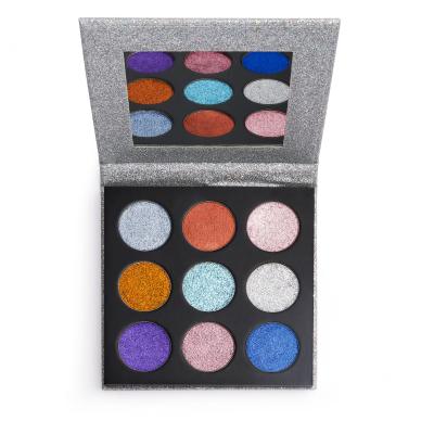 Makeup Revolution London Pressed Glitter Cienie do powiek dla kobiet 13,5 g Odcień Illusion