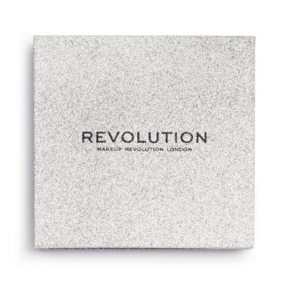 Makeup Revolution London Pressed Glitter Cienie do powiek dla kobiet 13,5 g Odcień Illusion