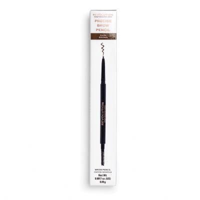 Makeup Revolution London Precise Brow Pencil Kredka do brwi dla kobiet 0,05 g Odcień Dark Brown