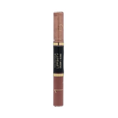 Max Factor Lipfinity Colour + Gloss Pomadka dla kobiet Odcień 600 Glowing Sepia Zestaw