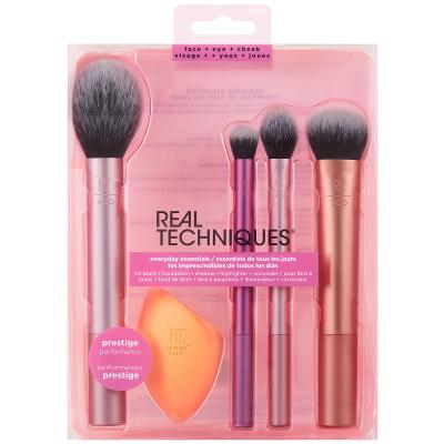 Real Techniques Brushes Everyday Essentials Pędzel do makijażu dla kobiet Zestaw