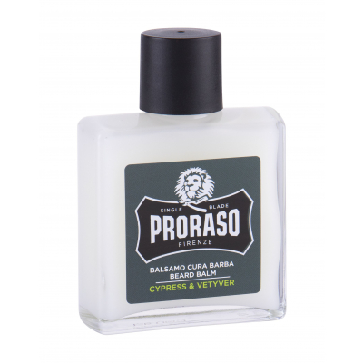 PRORASO Cypress &amp; Vetyver Beard Balm Balsam na wąsy dla mężczyzn 100 ml