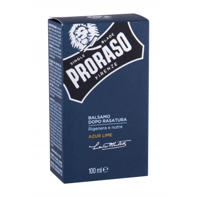 PRORASO Azur Lime After Shave Balm Balsam po goleniu dla mężczyzn 100 ml