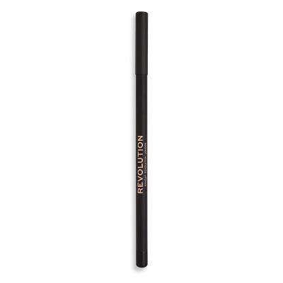 Makeup Revolution London Kohl Eyeliner Kredka do oczu dla kobiet 1,3 g Odcień Black