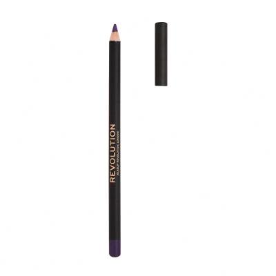 Makeup Revolution London Kohl Eyeliner Kredka do oczu dla kobiet 1,3 g Odcień Purple