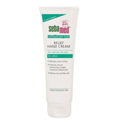 SebaMed Extreme Dry Skin Relief Hand Cream 5% Urea Krem do rąk dla kobiet 75 ml