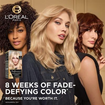 L&#039;Oréal Paris Préférence Farba do włosów dla kobiet 60 ml Odstín 3.0 Brasilia