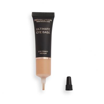 Makeup Revolution London Ultimate Baza pod cienie do oczu dla kobiet 15 ml Odcień Medium