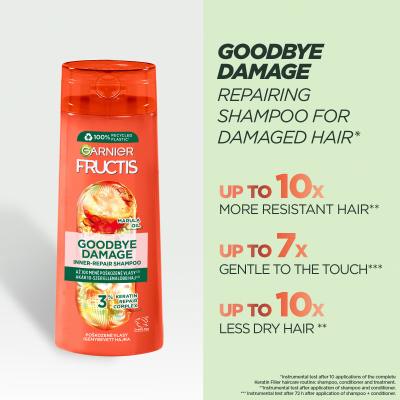 Garnier Fructis Goodbye Damage Repairing Shampoo Szampon do włosów dla kobiet 400 ml