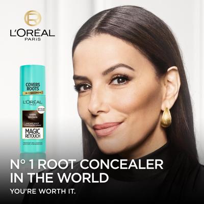 L&#039;Oréal Paris Magic Retouch Instant Root Concealer Spray Farba do włosów dla kobiet 75 ml Odcień Cold Brown