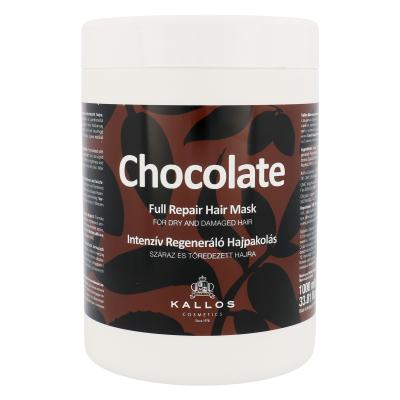 Kallos Cosmetics Chocolate Maska do włosów dla kobiet 1000 ml