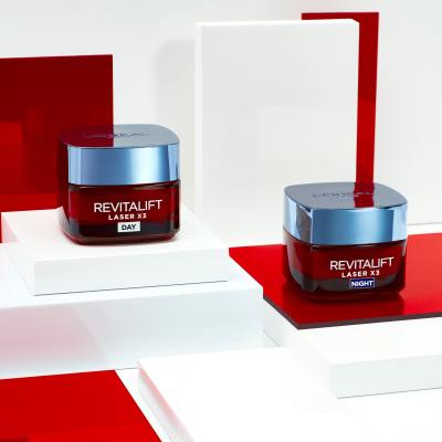 L&#039;Oréal Paris Revitalift Laser X3 Day Cream Zestaw Krem na dzień Revitalift Laser X3 50 ml + Krem na noc Revitalift Laser X3 50 ml