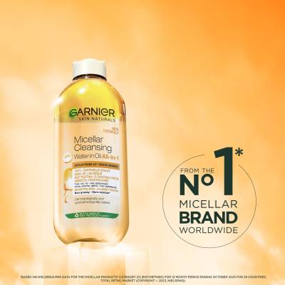 Garnier Skin Naturals Two-Phase Micellar Water All In One Płyn micelarny dla kobiet 400 ml