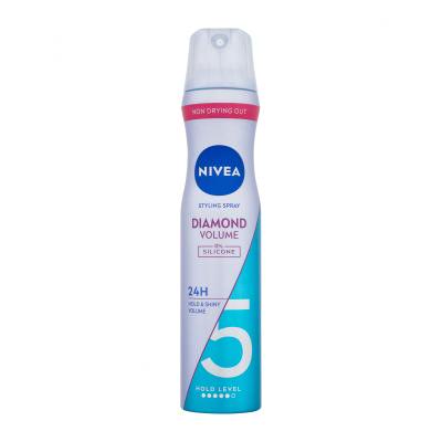 Nivea Diamond Volume Care Lakier do włosów dla kobiet 250 ml