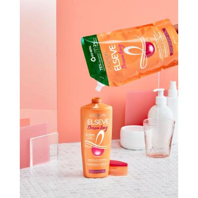 L&#039;Oréal Paris Elseve Dream Long Restoring Shampoo Szampon do włosów dla kobiet Napełnienie 500 ml