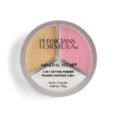 Physicians Formula Mineral Wear 3-In-1 Setting Powder Puder dla kobiet 19,5 g