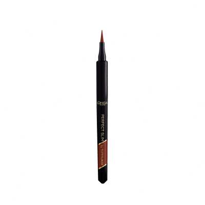 L&#039;Oréal Paris Super Liner Perfect Slim Waterproof Eyeliner dla kobiet 0,28 g Odcień 03 Brown