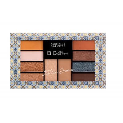 Gabriella Salvete Italian Dream Big Face Palette Cienie do powiek dla kobiet 20 g