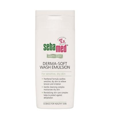 SebaMed Anti-Dry Derma-Soft Wash Emulsion Żel pod prysznic dla kobiet 200 ml