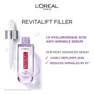 L&#039;Oréal Paris Revitalift Filler HA 1,5% Serum do twarzy dla kobiet 50 ml