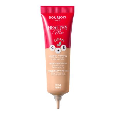 BOURJOIS Paris Healthy Mix Tinted Beautifier Krem BB dla kobiet 30 ml Odcień 004 Medium