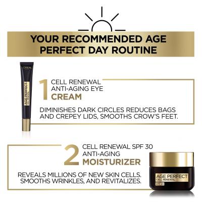 L&#039;Oréal Paris Age Perfect Cell Renew Day Cream SPF30 Krem do twarzy na dzień dla kobiet 50 ml