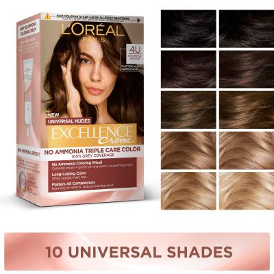 L&#039;Oréal Paris Excellence Creme Triple Protection Farba do włosów dla kobiet 48 ml Odcień 6U Dark Blonde