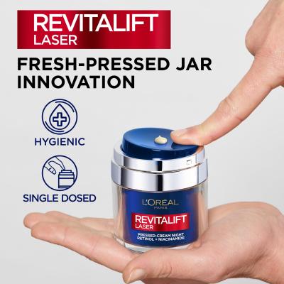 L&#039;Oréal Paris Revitalift Laser Pressed-Cream Night Krem na noc dla kobiet 50 ml