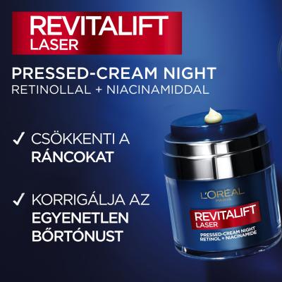 L&#039;Oréal Paris Revitalift Laser Pressed-Cream Night Krem na noc dla kobiet 50 ml