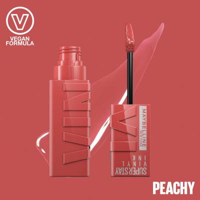 Maybelline Superstay Vinyl Ink Liquid Pomadka dla kobiet 4,2 ml Odcień 15 Peachy