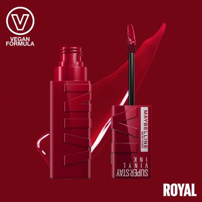 Maybelline Superstay Vinyl Ink Liquid Pomadka dla kobiet 4,2 ml Odcień 55 Royal