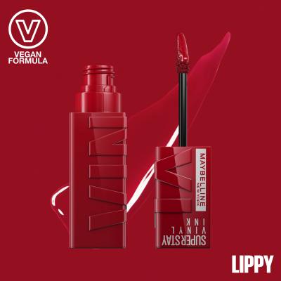 Maybelline Superstay Vinyl Ink Liquid Pomadka dla kobiet 4,2 ml Odcień 10 Lippy