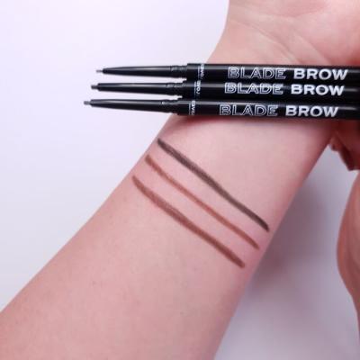 Revolution Relove Blade Brow Kredka do brwi dla kobiet 0,1 g Odcień Granite