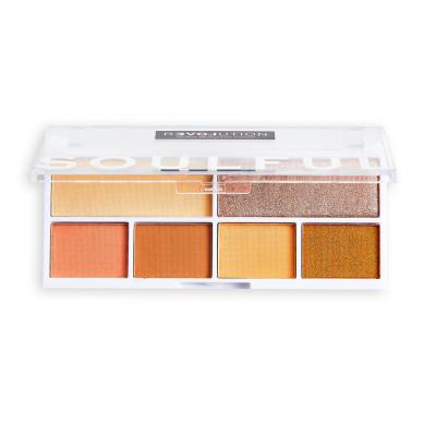 Revolution Relove Colour Play Shadow Palette Cienie do powiek dla kobiet 5,2 g Odcień Soulful